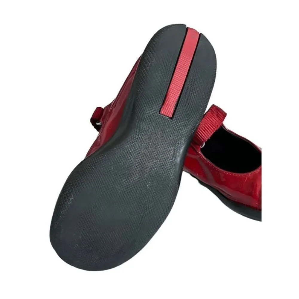 PRADA Girls 13 (31) Patent Leather Mary Jane Shoes AS IS